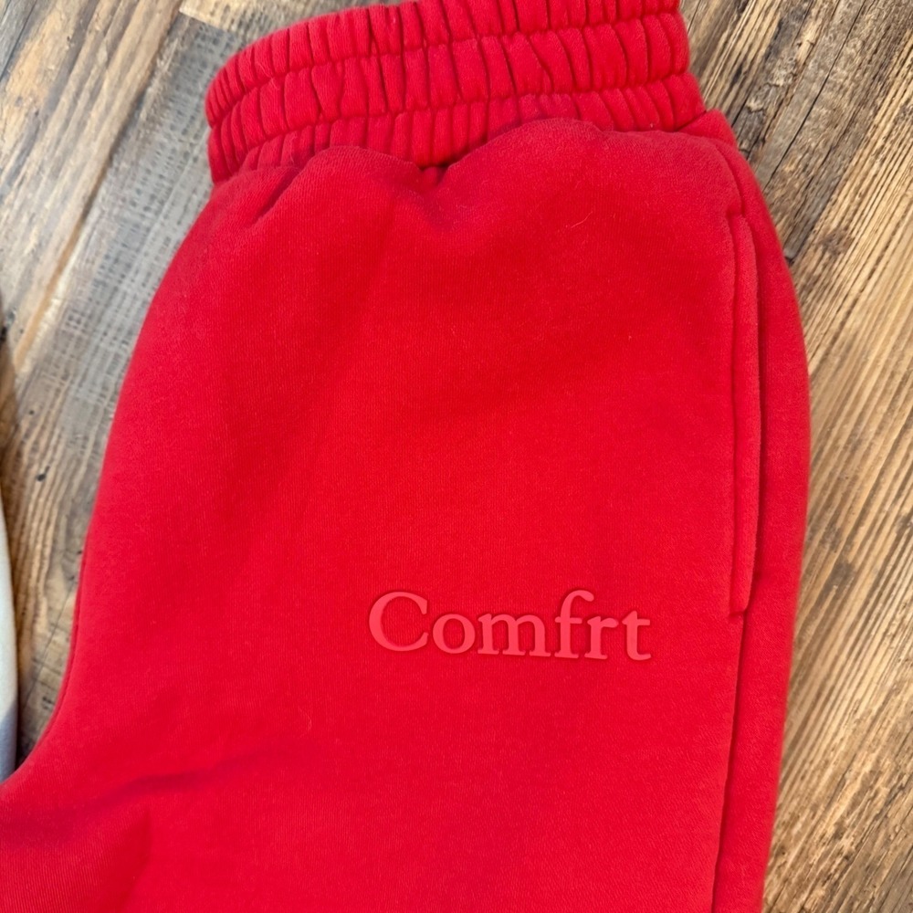Comfrt Sweatpants Womens Small Red Mint Green Pastel Joggers Sweatpants Bundle❤️ - Picture 7 of 15